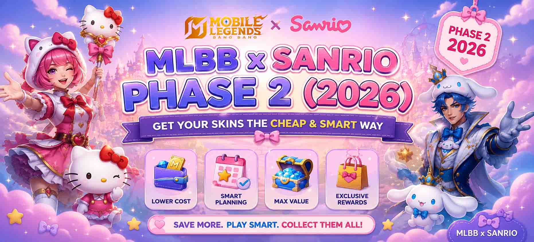 MLBB x Sanrio Phase 2 (2026): Get Your Skins the Cheap & Smart Way